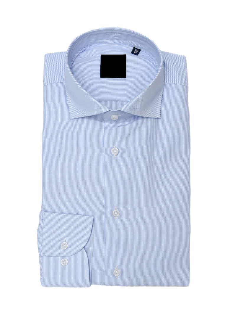 Camicia Uomo Rigata Stretta cotone 100%