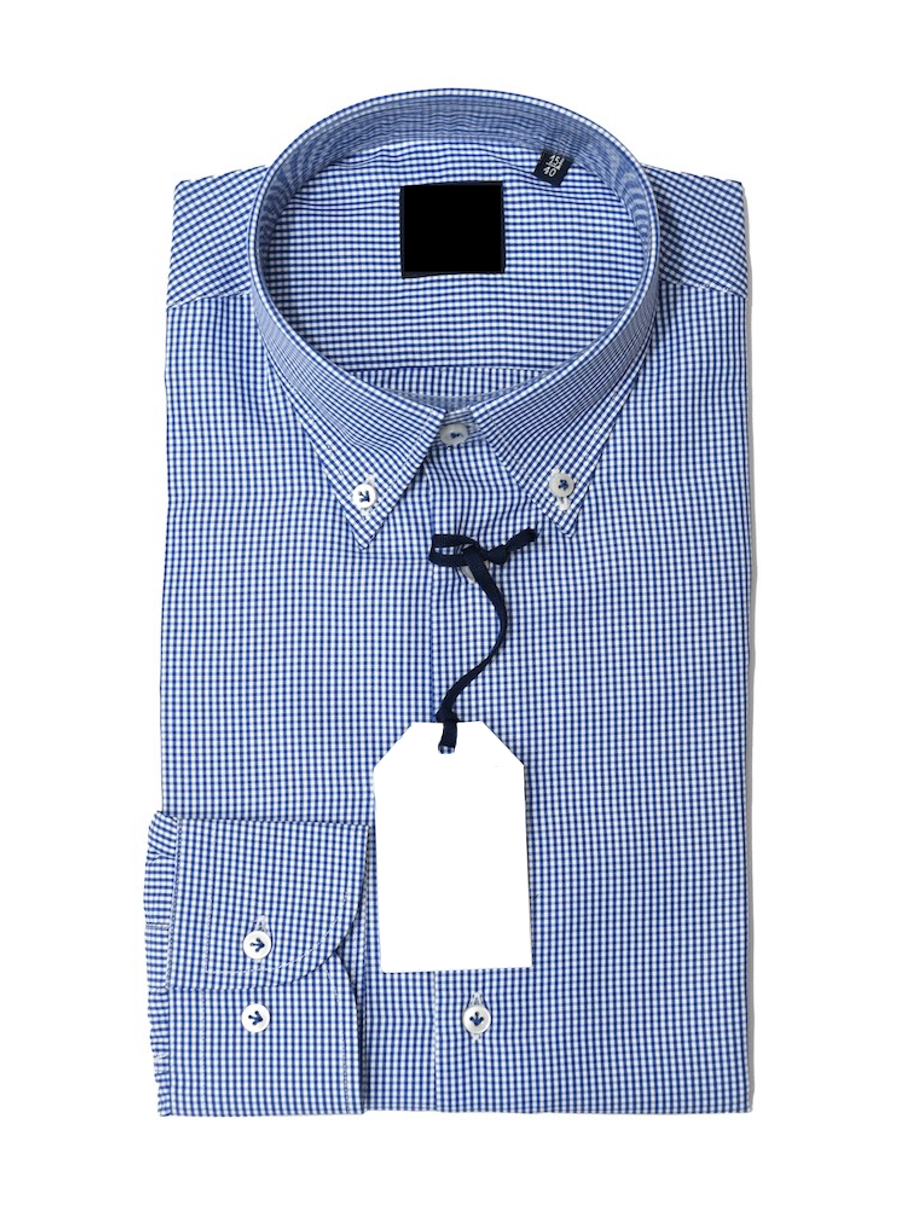 Camicia Uomo Quadrettino cotone 100%