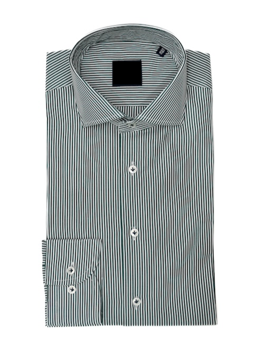 Camicia Uomo Rigata Media cotone 100%